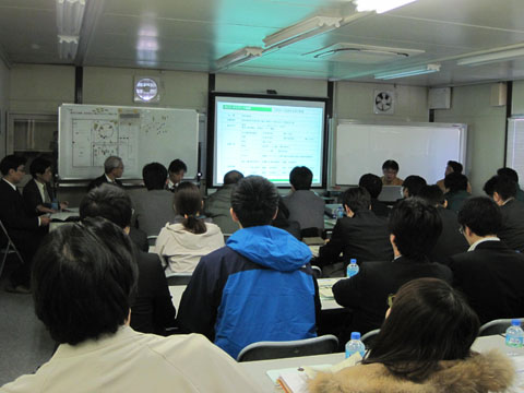 現場見学会風景